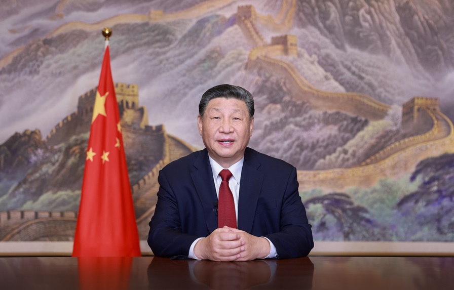 国家主席习近平发表二〇二五年新年贺词